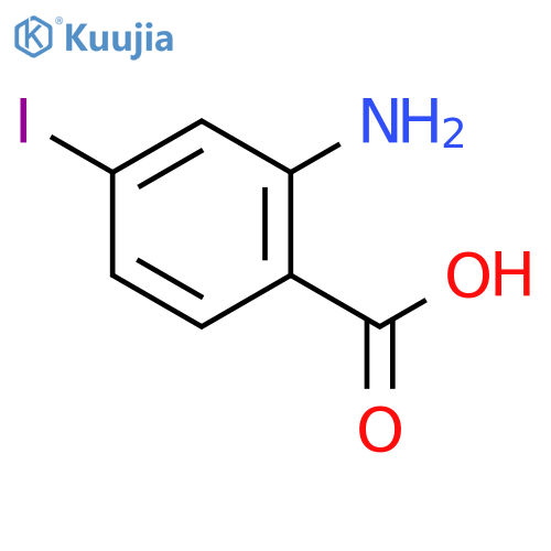 2-Amino-4-iodobenzoic acid structure