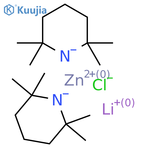 Lithium;ZINC;2,2,6,6-tetramethylpiperidin-1-ide;chloride structure