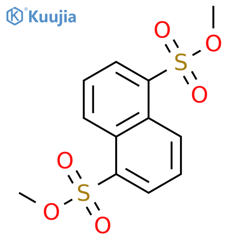 Dimethyl 1,5-naphthalenedisulfonate structure