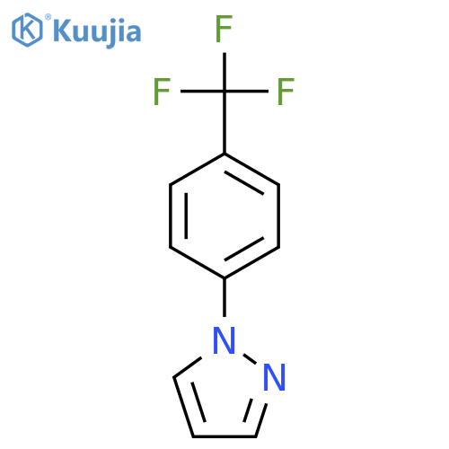 1-(4-(Trifluoromethyl)phenyl)-1H-pyrazole structure