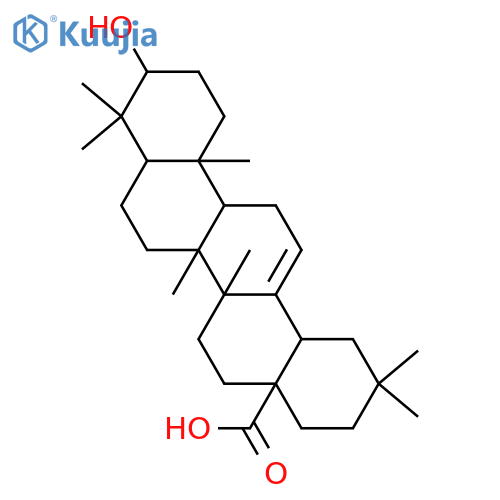 Triterpenoid-monoterpenoid saponins; Calliandrasaponin N structure
