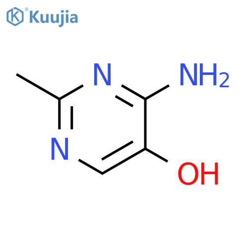 4-amino-2-methylpyrimidin-5-ol structure