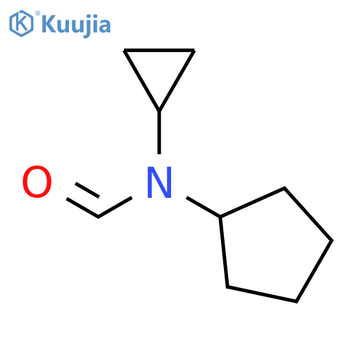 Formamide,N-cyclopentyl-N-cyclopropyl- structure