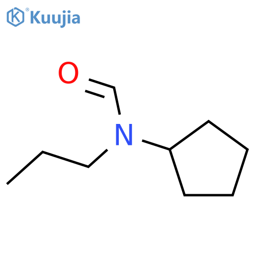 Formamide, N-cyclopentyl-N-propyl- (9CI) structure