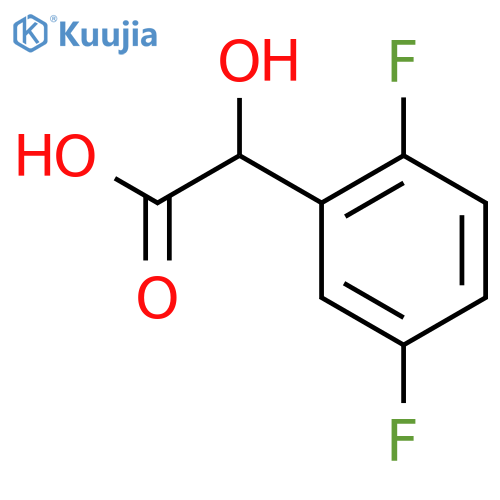 2,5-Difluoromandelic acid structure