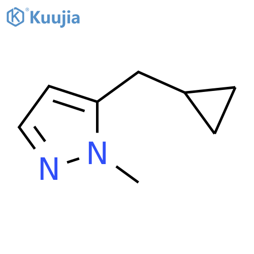 5-(cyclopropylmethyl)-1-methyl-1H-pyrazole structure