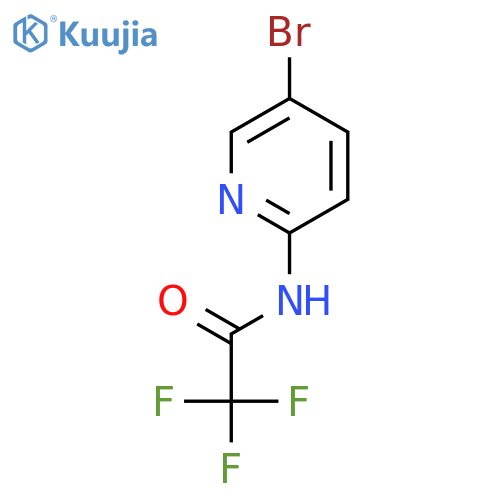 N-(5-bromopyridin-2-yl)-2,2,2-trifluoroacetamide structure