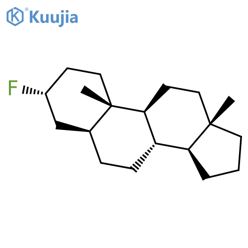 Androstane, 3-fluoro-, (3a,5a)- structure