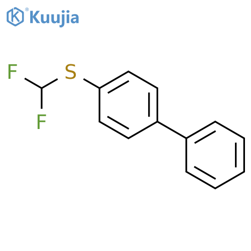 1,1'-Biphenyl,4-[(difluoromethyl)thio]- structure