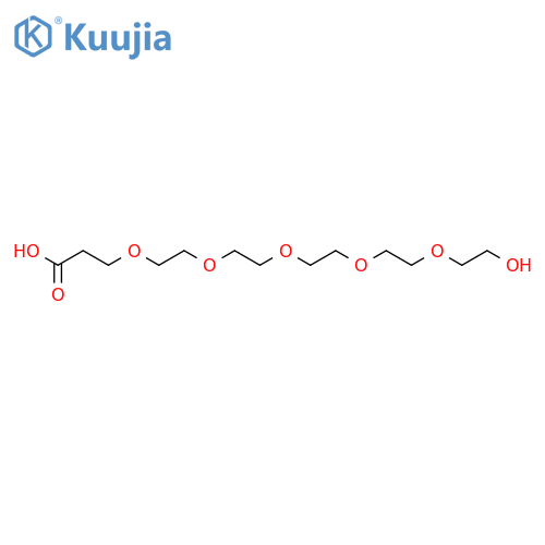Hydroxy-PEG5-acid structure