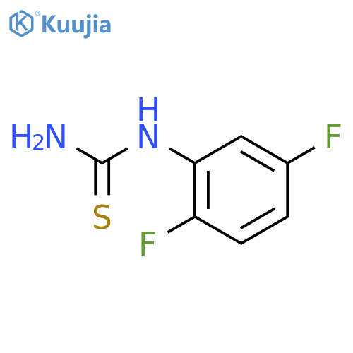 (2,5-difluorophenyl)thiourea structure