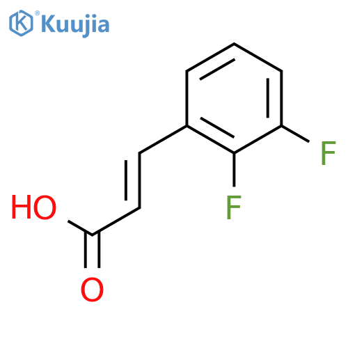 3-(2,3-Difluorophenyl)acrylic acid structure