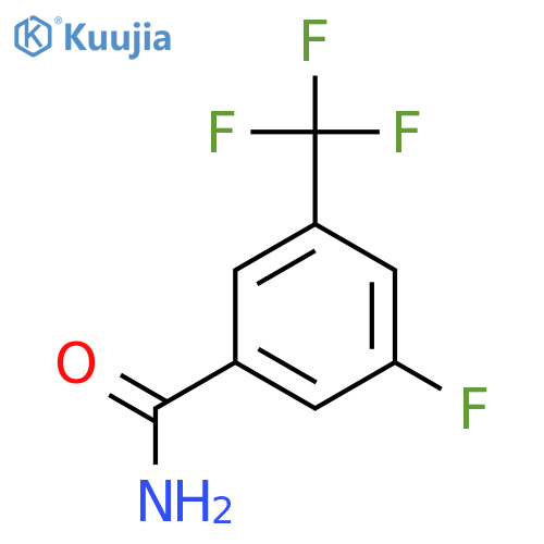 3-fluoro-5-(trifluoromethyl)benzamide structure