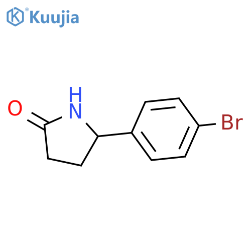5-(4-Bromophenyl)pyrrolidin-2-one structure