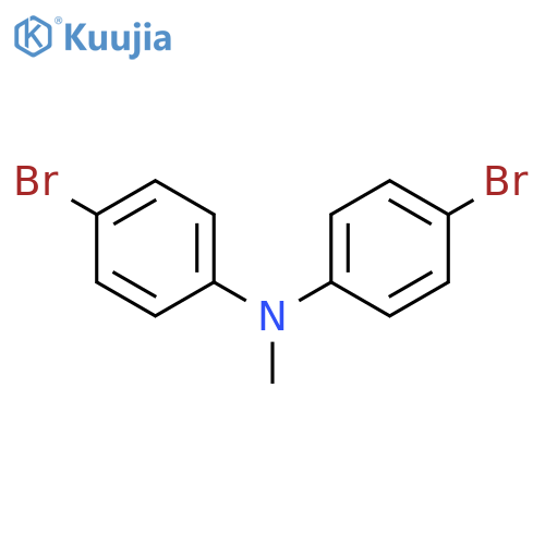 4-bromo-N-(4-bromophenyl)-N-methylaniline structure