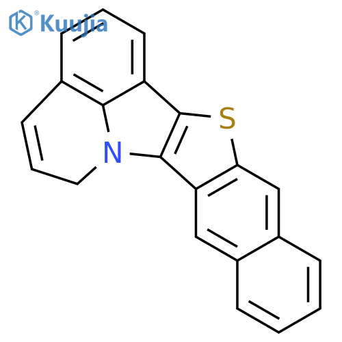 1H-Naphtho[2',3':4,5]thieno[3,2-b]pyrido[3,2,1-hi]indole (8CI,9CI) structure