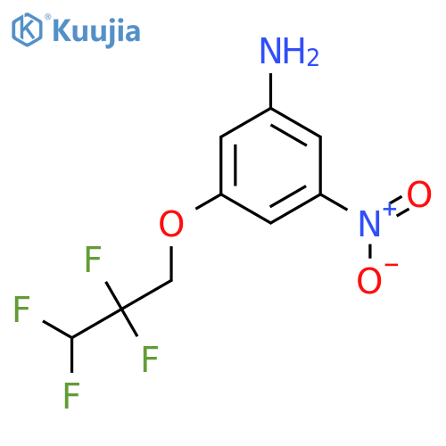 3-nitro-5-(2,2,3,3-tetrafluoropropoxy)aniline structure