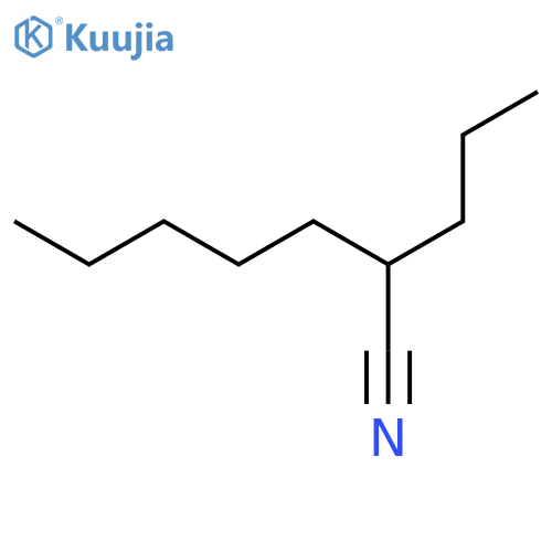 Heptanenitrile, 2-propyl- structure