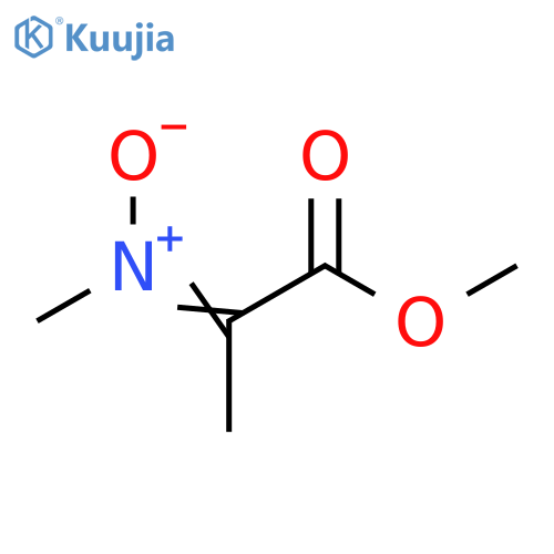 Propanoic acid,2-(methyloxidoimino)-, methyl ester structure
