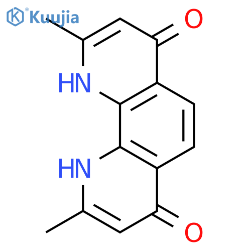 1,10-Phenanthroline-4,7-dione, 1,10-dihydro-2,9-dimethyl- structure