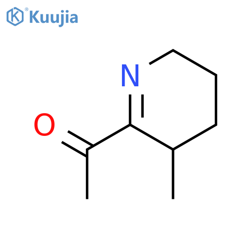 Ethanone,1-(3,4,5,6-tetrahydro-3-methyl-2-pyridinyl)- structure