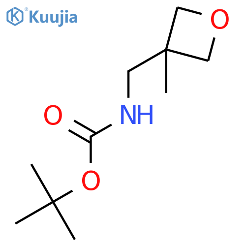 N-Boc-3-(aminomethyl)-3-methyloxetane structure