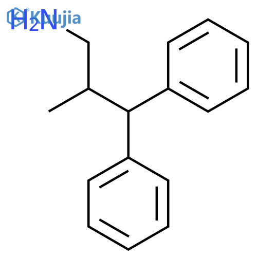 2-methyl-3,3-diphenylpropan-1-amine structure