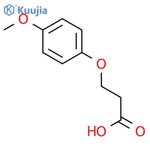 3-(4-Methoxyphenoxy)propanoic acid structure