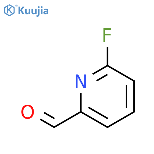 6-fluoropyridine-2-carbaldehyde structure