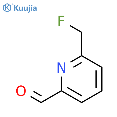 6-(Fluoromethyl)picolinaldehyde structure