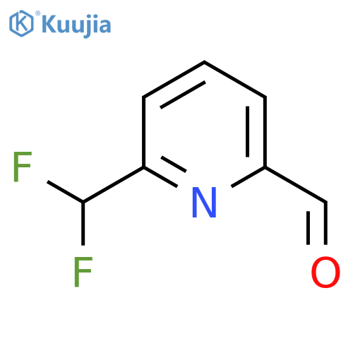 6-(difluoromethyl)pyridine-2-carbaldehyde structure