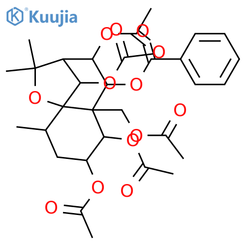 1,2,6,8,9,14-Hexahydroxydihydro-β-agarofuran; (1α,2α,6β,8β,9β)-form, 9-Benzoyl, 1,2,6,8,14-penta-Ac structure