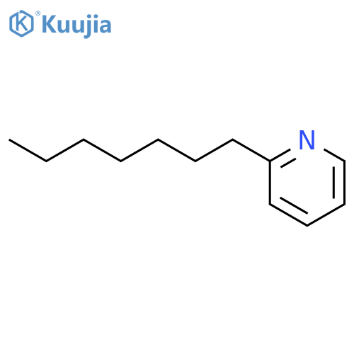 2-Heptylpyridine structure