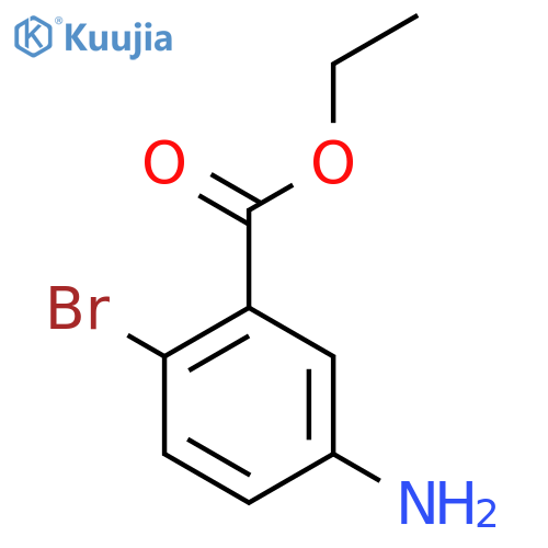 5-Amino-2-bromobenzoic acid ethyl ester structure