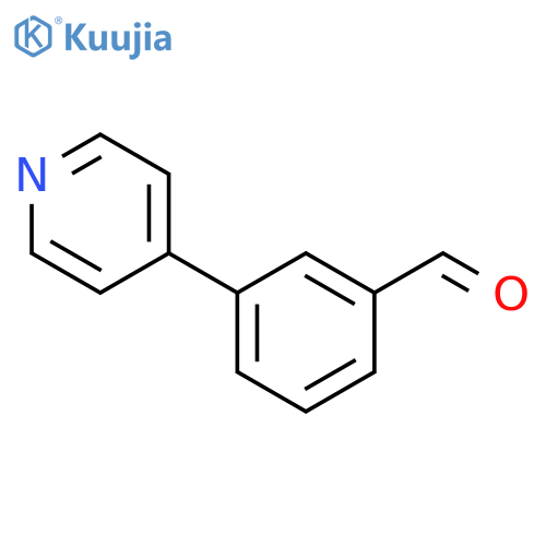 3-(Pyridin-4-yl)benzaldehyde structure