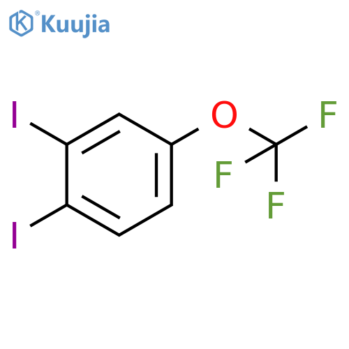 1,2-Diodo-4-(trifluoromethoxy)benzene structure