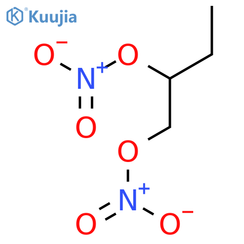1-nitrooxybutan-2-yl nitrate structure
