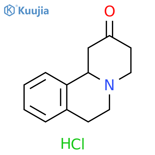 2-oxo-1,3,4,6,7,11b±-hexahydrobenzoquinolizine hydrochloride structure