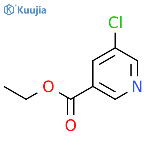 Ethyl 5-chloronicotinate structure