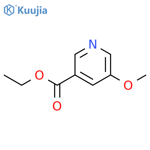 ethyl 5-methoxypyridine-3-carboxylate structure