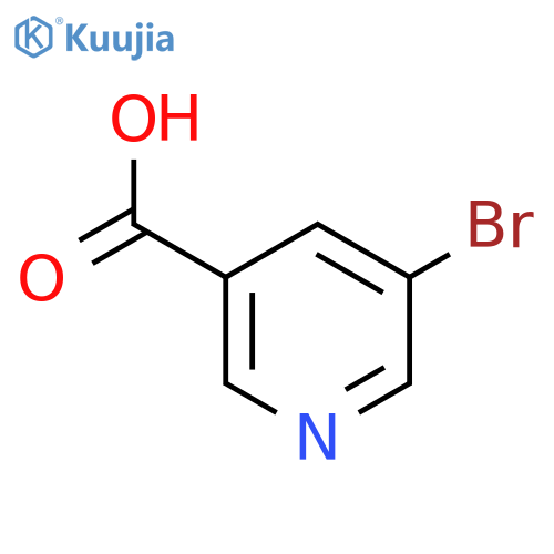 5-bromopyridine-3-carboxylic acid structure