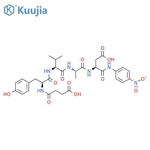 Suc-Tyr-Val-Ala-Asp-pNA structure