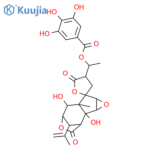 Austrobuxusin C; 18-O-De-Me, 18-O-(3,4,5-trihydroxybenzoyl) structure