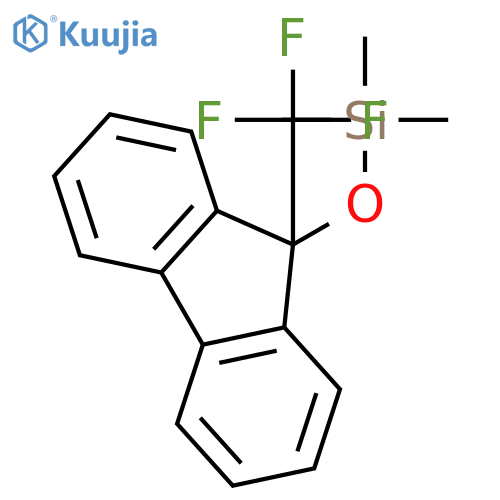 Silane, trimethyl[[9-(trifluoromethyl)-9H-fluoren-9-yl]oxy]- structure