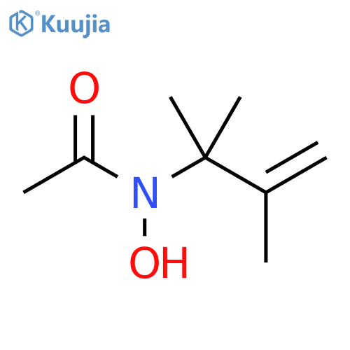 Acetamide, N-hydroxy-N-(1,1,2-trimethyl-2-propenyl)- structure
