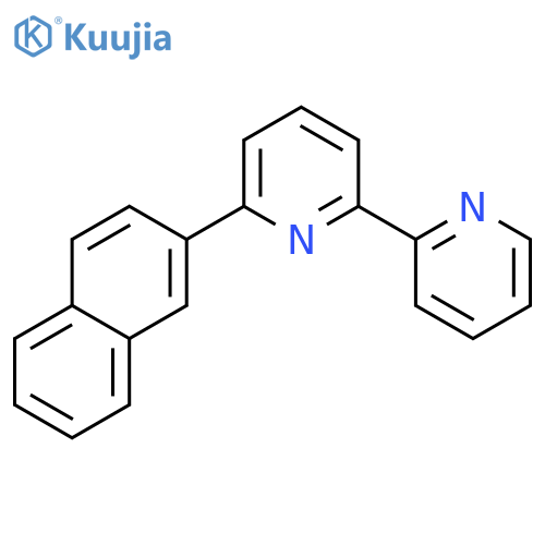 2,2'-Bipyridine, 6-(2-naphthalenyl)- structure