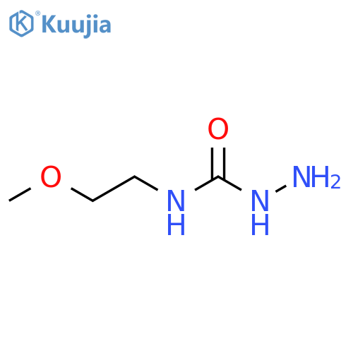 3-amino-1-(2-methoxyethyl)urea structure