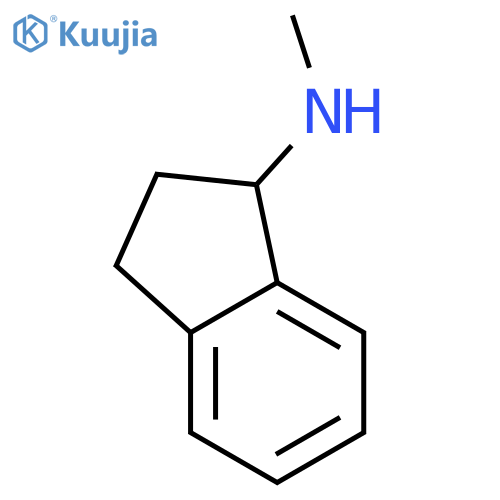 N-methyl-2,3-dihydro-1H-inden-1-amine structure