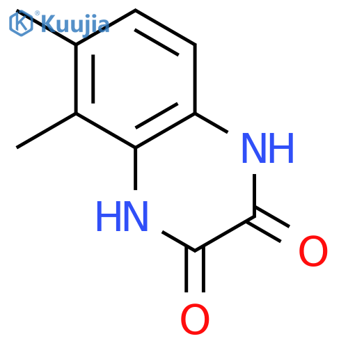 2,3-Quinoxalinedione,1,4-dihydro-5,6-dimethyl- structure