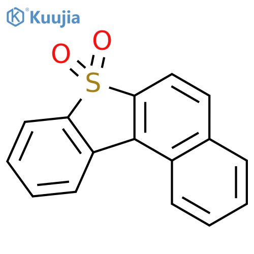 benzo[b]naphtho[1,2-d]thiophene 7,7-dioxide structure